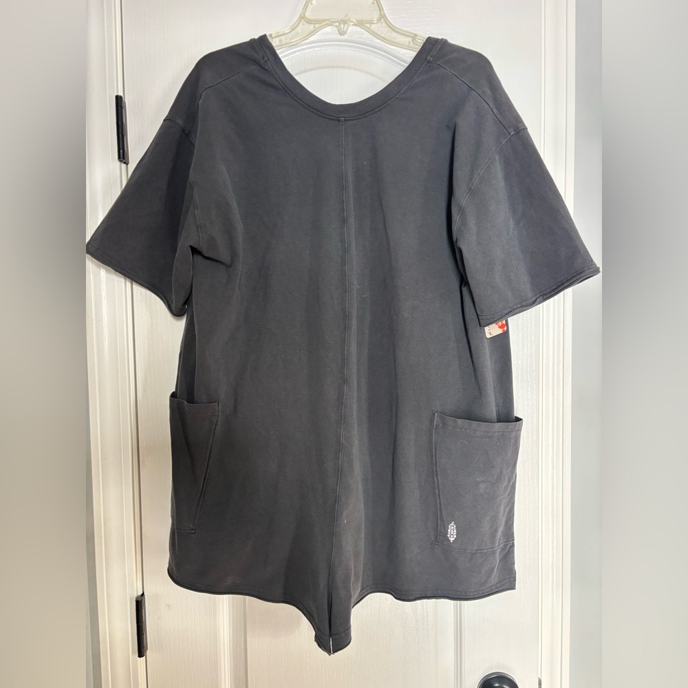 Hard to find!! Free People Black Romper-size small